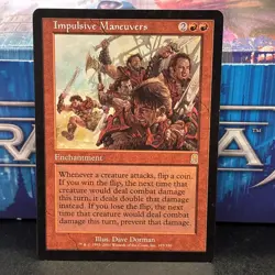 Impulsive Maneuvers Odyssey Magic The Gathering MTG LP - Image 1
