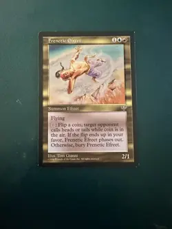 MtG Frenetic Efreet: Mirage LP ACTUAL PHOTOS! - Image 1