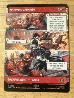 Magic the Gathering MTG Maximum Carnage Spider-Man Marvel #0225 - Image 1