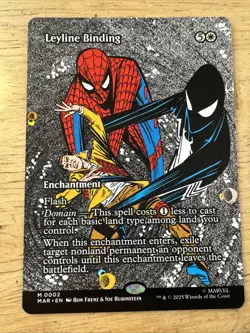 Leyline Binding 0002 (Borderless) MTG Magic Marvel's Spider-Man - Image 1
