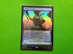 1x NM Foil Polluted Delta Zendikar Rising Expedition MTG Magic the Gathering - Image 1