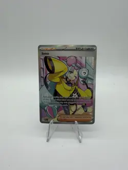 Pokemon TCG Iono Holo Ultra Rare Card 254/193 Sv02: Paldea Evolved NM - Image 1