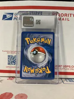 SQUIRTLE REVERSE HOLO 63/100 CRYSTAL GUARDIANS POKEMON CGC 10 POP 20 - Image 2