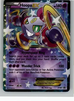 HOOPA EX (COLLECTION PROMO) XY85 HOLO P XY PROMO POKEMON LP - Image 1