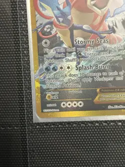 Gyarados EX Pokemon SECRET RARE • 2016 Full Art Holo • MP • xy9-123 Breakpoint - Image 4