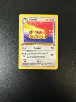 Pokemon TCG - PERSIAN - 1ST EDITION - 42/64 - JUNGLE (1999) - WOTC - LP - Image 1