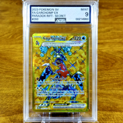 Pokemon SV Paradox Rift Garchomp EX 260/182 AGS Mint 9 FA Holo Secret Rare 2023 - Image 1