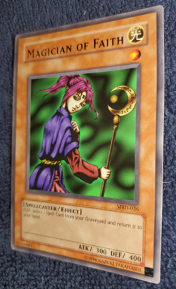 Yu-Gi-Oh "MAGICIAN OF FAITH" MRD-036 - Konami Trading Card / YGO - Image 2