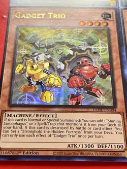 3x Gadget Trio + 3x Future Silence | Ultra Rares | 1st Edition | NM | YuGiOh! - Image 2