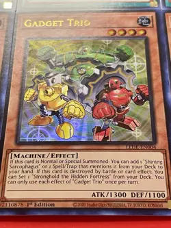 3x Gadget Trio + 3x Future Silence | Ultra Rares | 1st Edition | NM | YuGiOh! - Image 4