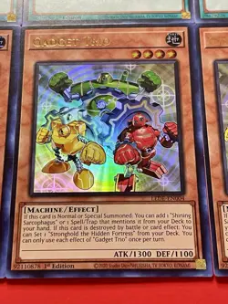 3x Gadget Trio + 3x Future Silence | Ultra Rares | 1st Edition | NM | YuGiOh! - Image 5