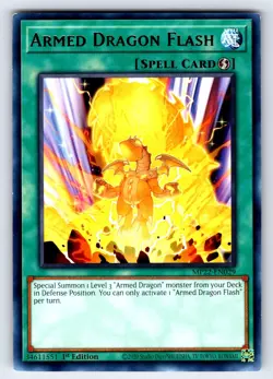 Armed Dragon Flash Rare 2022 Tin of the Pharaoh's Gods MP22-EN029 LP - Image 1