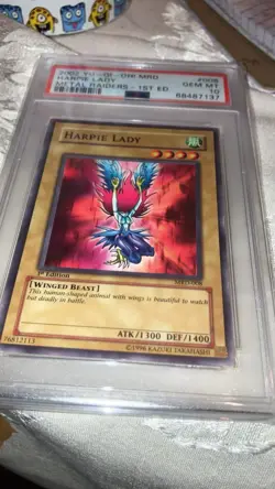 Konami Yu-Gi-Oh! Harpie Lady Metal Raiders 1st Ed PSA 10 GEM MT MRD-008 2002 - Image 3