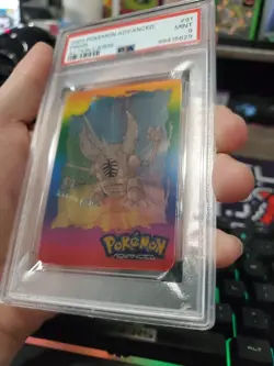 ( POP 3 NONE HIGHER ) Pinsir PSA 9 Advanced Action Card 2004 Panini #91 VINTAGE - Image 2
