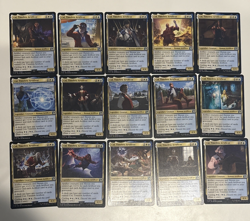 Cid, Timeless Artificer LOT FULL SET 15 Cards Final Fantasy MTG NM - Image 1