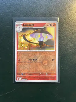 Lampent - 017/086 - Reverse Holo - White Flare WHT - NM/M - Pokemon Card - Image 1