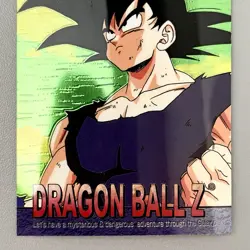 Dragon Ball Z Vintage Foil Trading Card Game Super Rare Holo DBZ CCG TCG Goku - Image 5