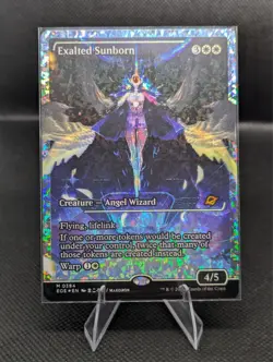 Exalted Sunborn (Showcase) (Fracture Foil) Edge of Eternities Foil - Image 1
