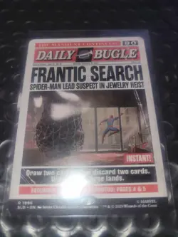 Spider-Man Secret Lair MTG Daily Bugle Frantic Search - Image 3