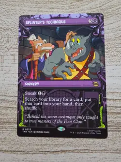 Splinter's Technique (Showcase) Teenage Mutant Ninja Turtles Regular - Image 1