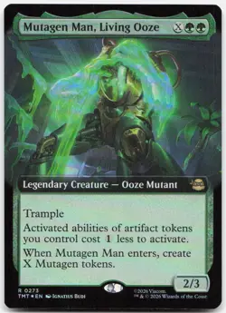 Mutagen Man, Living Ooze (Extended Art) *Foil* TMT 273 NM - Image 1
