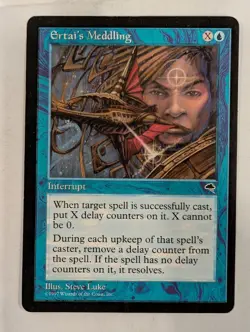 Ertai's Meddling - Tempest Magic the Gathering MTG - Image 1