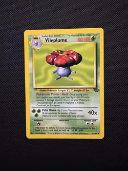 Pokemon TCG Vileplume 31/64 Jungle Unlimited Non-Holo Card - Image 1