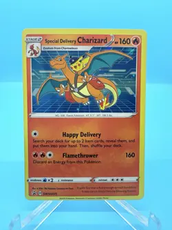 🔥 NM Special Delivery Charizard #SWSH075 – Pokemon Promo – Collector’s Gem! 🔥 - Image 1