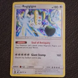 Pokemon TCG Regigigas 084A/111 Alternate Art Basic 180HP Promo Holo - Image 1