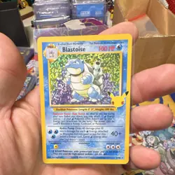 Pokemon TCG Blastoise 2 Card Lot Holo Anniversary celebrations, and collections - Image 4