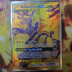 Pikachu & Zekrom GX SM248 Black Star Promo 2021 Pokemon Sun And Moon NM - Image 1