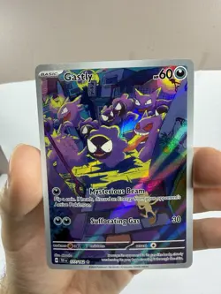 Pokemon Gastly 177/162 Temporal Forces Illustration Rare - Image 2
