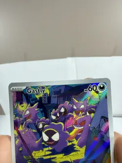 Pokemon Gastly 177/162 Temporal Forces Illustration Rare - Image 3