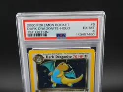 2000 POKEMON ROCKET DARK CHARIZARD/DRAGONITE/CHARMELEON/RAICHU HOLO PSA GRADED! - Image 4