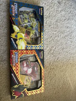 Pokemon Crown Zenith Regieleki V AND Regidrago V Box Collection SEALED - Image 1