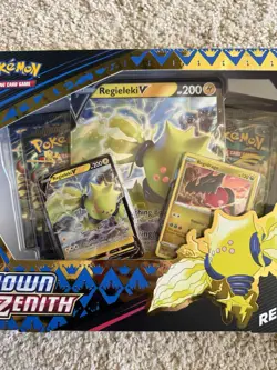 Pokemon Crown Zenith Regieleki V AND Regidrago V Box Collection SEALED - Image 3