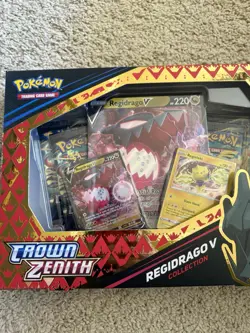 Pokemon Crown Zenith Regieleki V AND Regidrago V Box Collection SEALED - Image 4