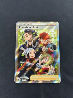 Pokemon Friends in Hisui 148/159 Full Art Trainer Crown Zenith - Image 1
