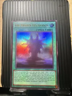 Yu-Gi-Oh! The Hidden Hecahands Ultra Rare 1st Edition #PHRE-EN008 - Image 1