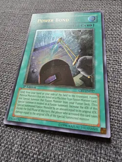 Yu-Gi-Oh! TCG Power Bond CRV-EN037 Ultimate Rare 1st Edition EURO - Image 1