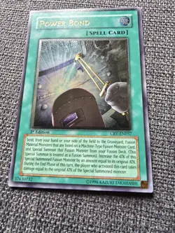 Yu-Gi-Oh! TCG Power Bond CRV-EN037 Ultimate Rare 1st Edition EURO - Image 2