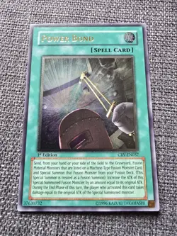 Yu-Gi-Oh! TCG Power Bond CRV-EN037 Ultimate Rare 1st Edition EURO - Image 3