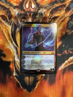 Magic the Gathering Ral, Caller of Storms Mythic Card #265 Foil - Image 1
