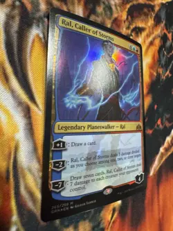Magic the Gathering Ral, Caller of Storms Mythic Card #265 Foil - Image 3