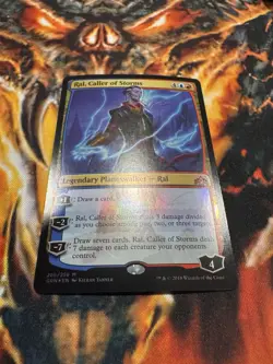 Magic the Gathering Ral, Caller of Storms Mythic Card #265 Foil - Image 5