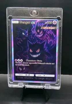 Pokemon DISPLAY Card (Non-Tcg) Mega Gengar Ex HOLOFOIL WITH TEXTURE - Image 1