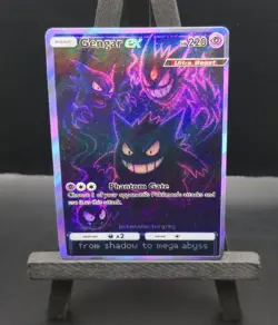 Pokemon DISPLAY Card (Non-Tcg) Mega Gengar Ex HOLOFOIL WITH TEXTURE - Image 5
