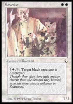 Exorcist - Medium Play MTG The Dark - Image 1