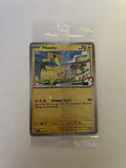 *SEALED* Pikachu SVP101 Black Star SV Promo Play League Pokemon Card TCG NM - Image 1