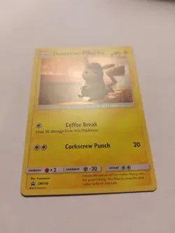Detective Pikachu Holo SM190 Promo Movie - Pokemon Card - NM - Image 3